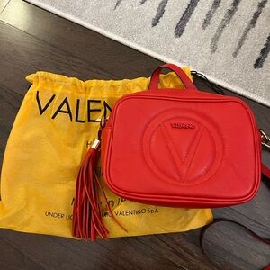 Mario Valentino Red Crossbody Bag
